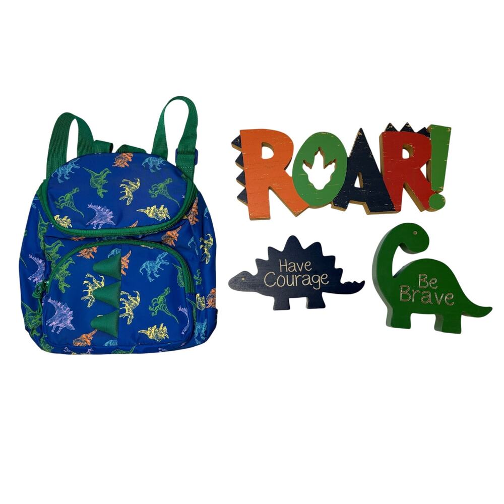 Kids Dinosaur Lot Cat & Jack Mini Dino Backpack NWOT Hobby Lobby Decor